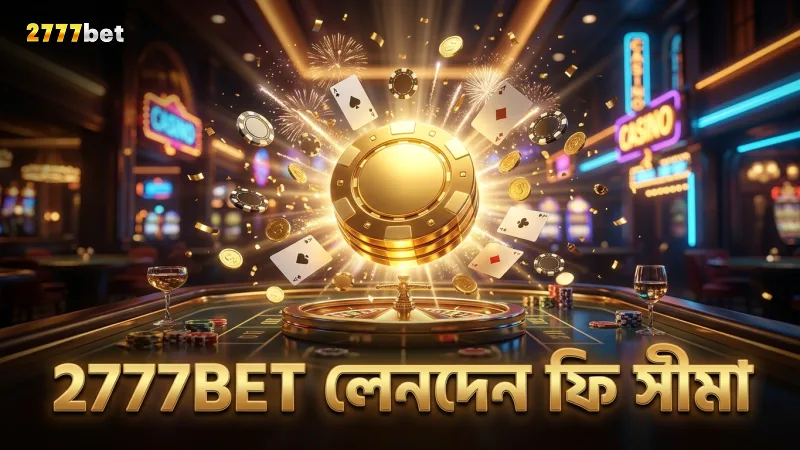 2777BET ক্যাসিনোতে লেনদেনের ফি ও সীমা খেয়াল করুন