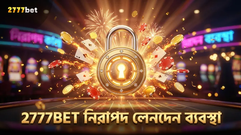 2777BET এর নিরাপদ ও স্বচ্ছ লেনদেন ব্যবস্থা