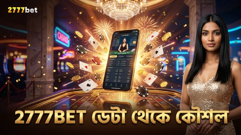 2777BET লাইভ ডিলারের ডেটা দিয়ে কৌশল শুদ্ধ করুন