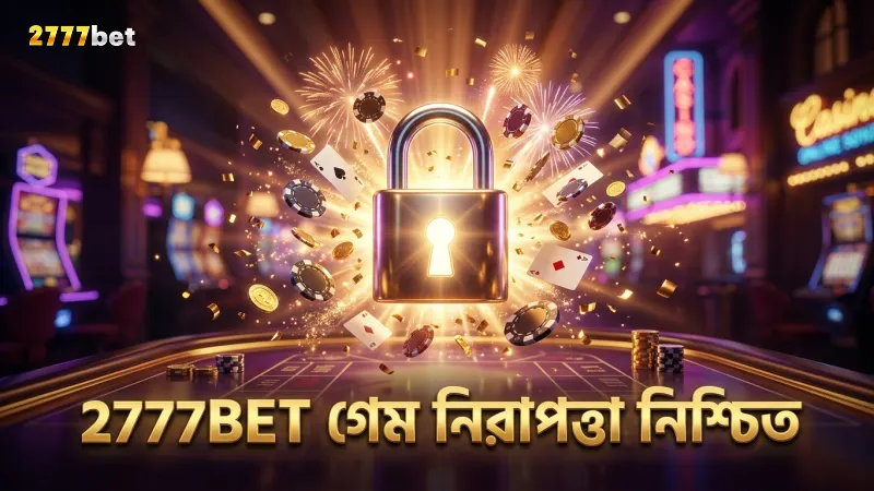গেমের ফেয়ার প্লে নিশ্চিত করতে 2777BET নিরাপত্তা বজায় রাখে