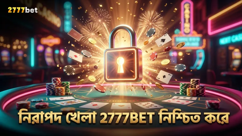 2777BET-এর নিরাপত্তা ও ভেরিফিকেশন ব্যবস্থা নিশ্চিত করে খেলোয়াড়ের আস্থা