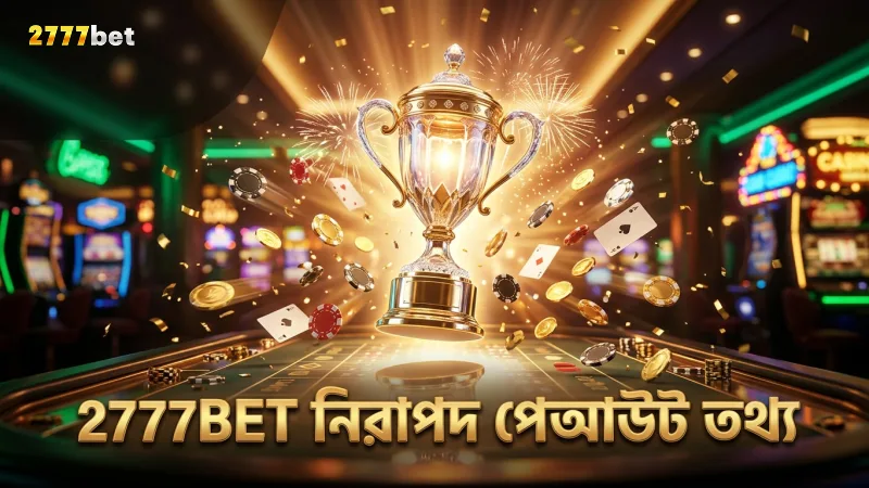 নিরাপদ লাইসেন্স ও স্বচ্ছ পেআউট তথ্য 2777BET-এ