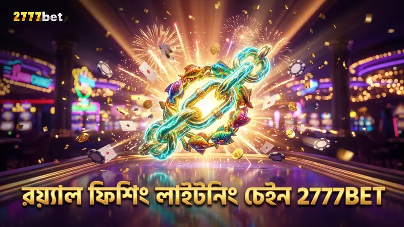 রয়্যাল ফিশিং-এ বস মাছ ও লাইটনিং চেইনের মাধ্যমে কয়েন অর্জন।