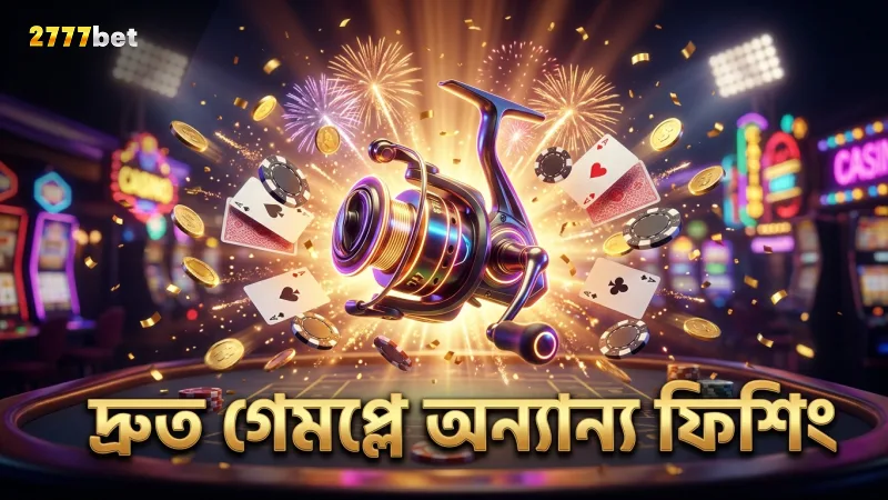 অন্য ফিশিং গেমের গতি এবং কয়েন জেতার পদ্ধতি।