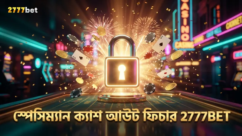 স্পেসিম্যানের ৫০% ক্যাশ আউট ফিচার ঝুঁকি কমাতে সাহায্য করে